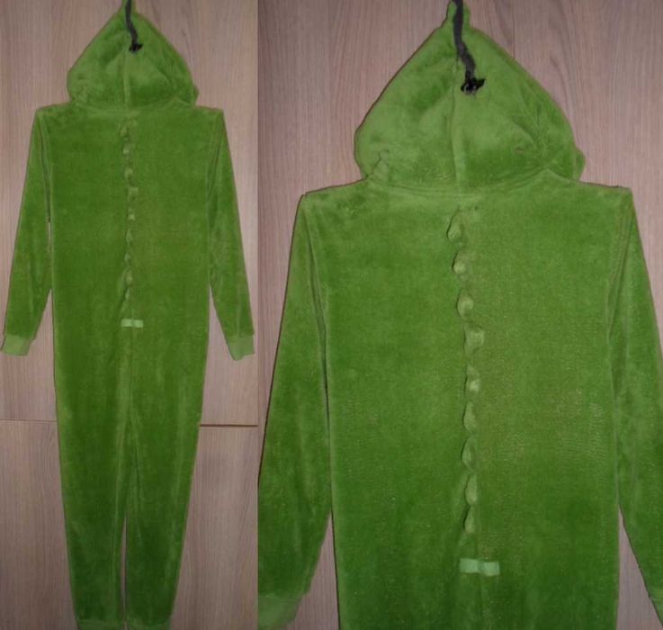 Комбинезон пижама слип кигуруми флисовый размер S/M/L