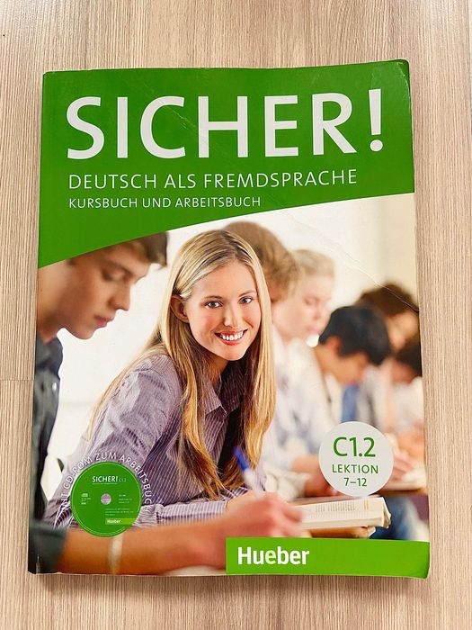 Sicher C1 niemiecki kursbuch+arbeitsbuch duża gramatyka niemiecka