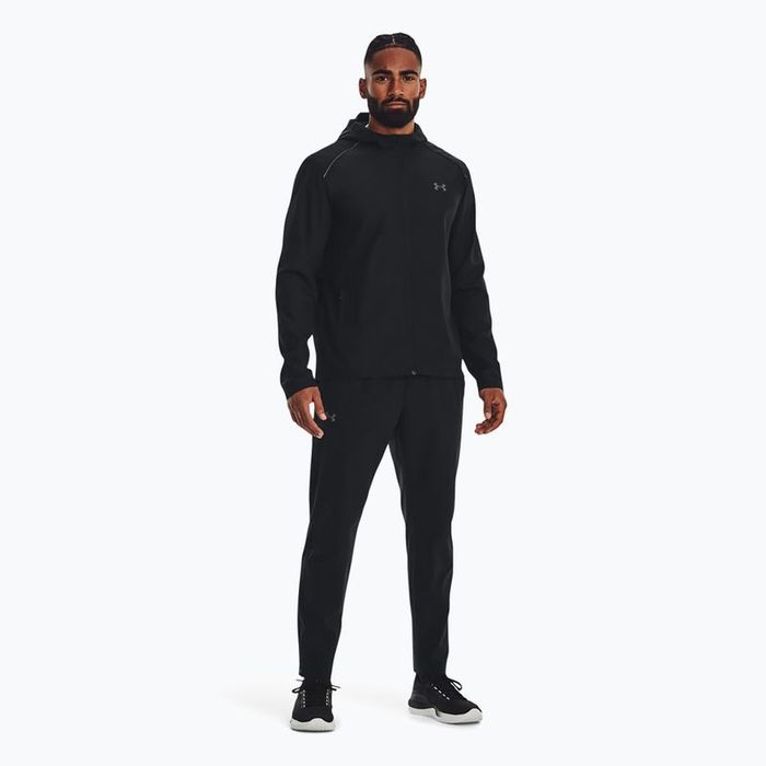 Spodnie dresowe do biegania czarne Under Armour L