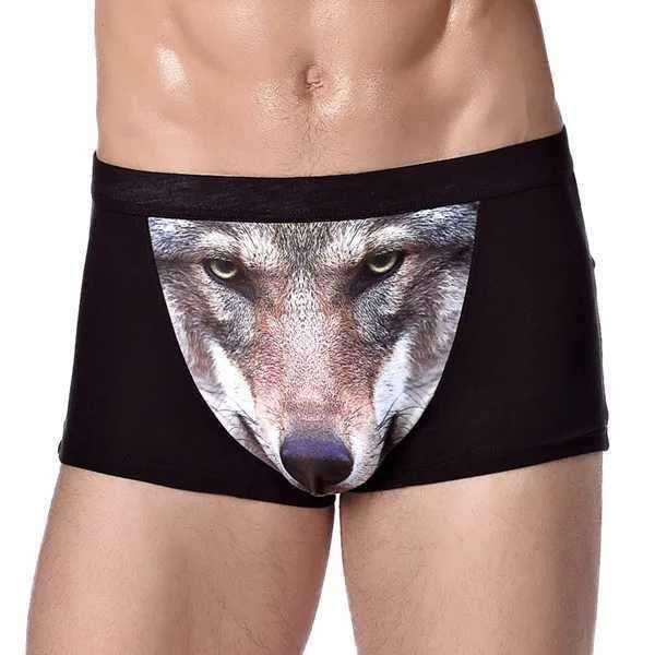 Majtki wilka wilcze majty bokserki boxerki NOWE S