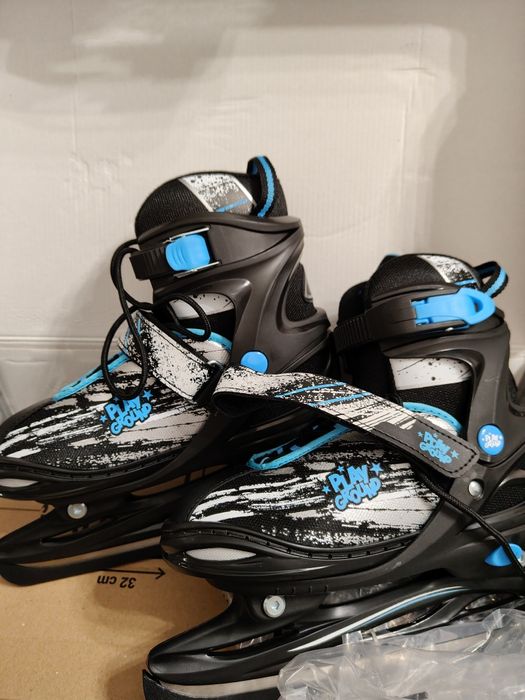 Łyżwy regulowane w rozmiarze 34-37