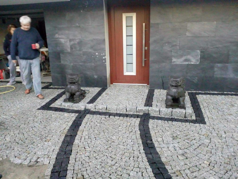 Układanie kostki brukowej i granitowej