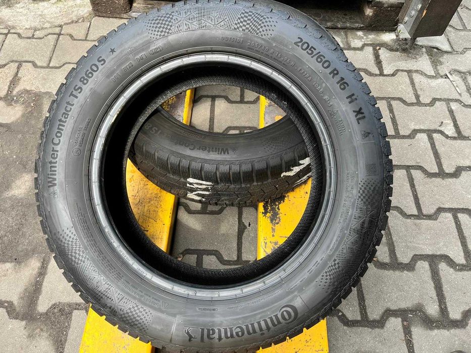 Opony zimowe 2x Continental TS860S 205/60 R16 96H XL DOT21 #3588
