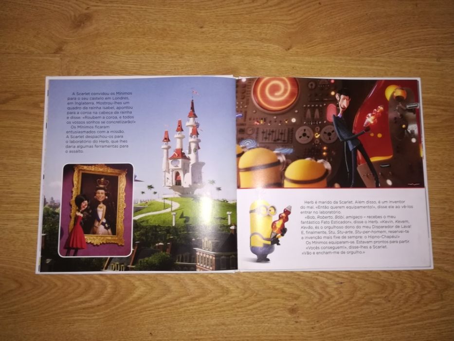 Livro Mínimos "Viva o rei Bob!"