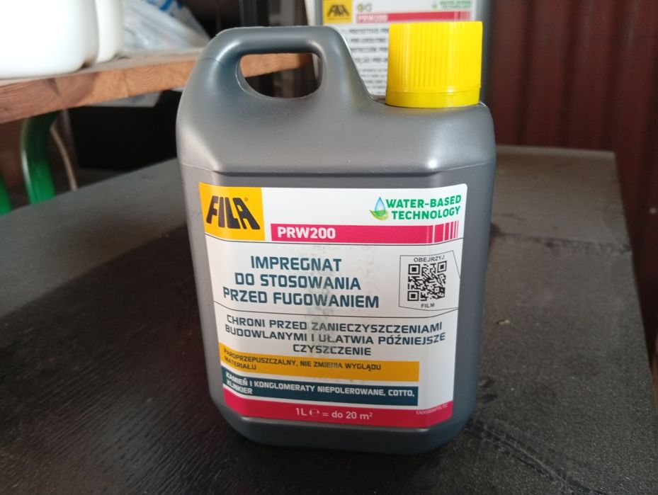 Prw200 Fila 1l impregnat przed fugowaniem ułatwia czyszczenie