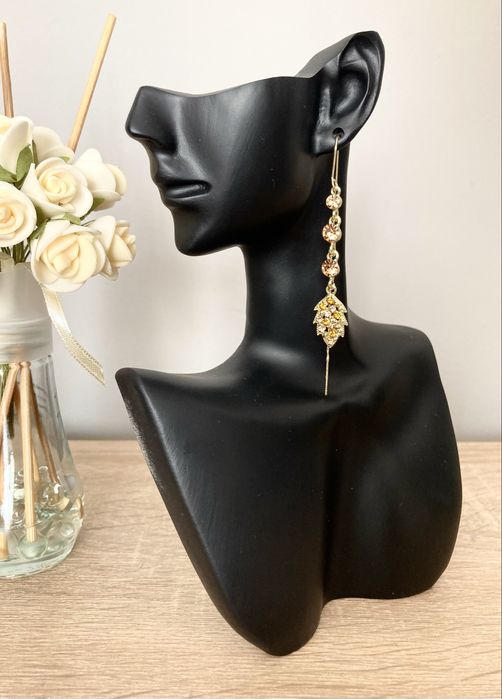 Kolczyki Damskie dłuższe delikatne