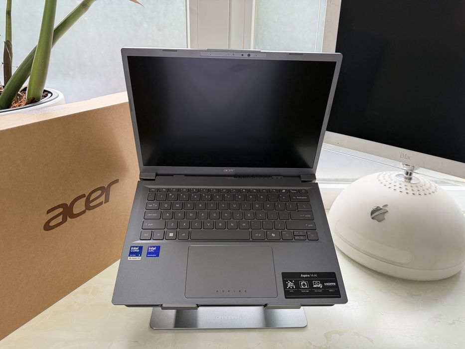 Ноутбук Acer Aspire 14 AI Copilot+ A14-52MT-59DP Steel Gray Full Box!