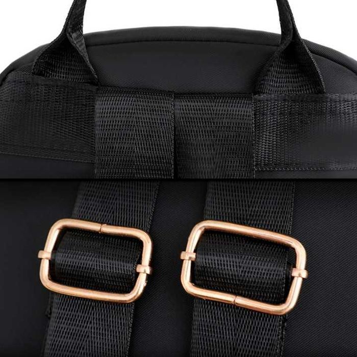 Stylowy i pojemny plecak damski Czarny