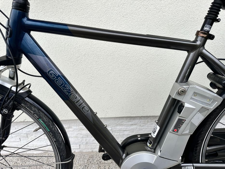 Rower GAZELLE - wsp elektryczne Impulse, koła 28, 2x amor, Nexus 8b