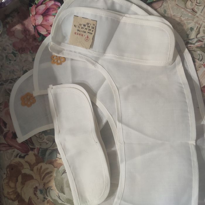 Воротнички+манжеты из прошвы, батиста (СССР)