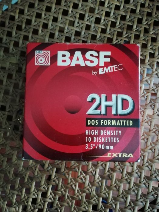 Diskettes BASF 2HD64738475155843120