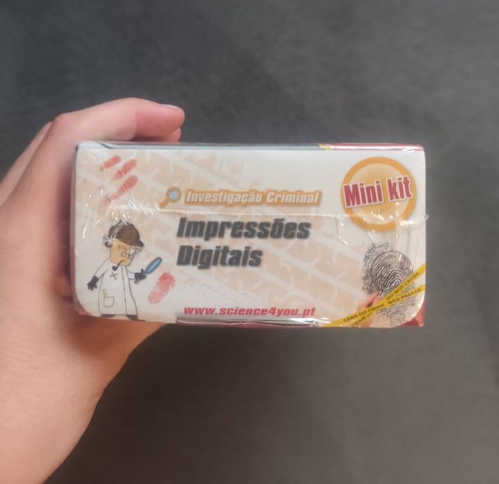 Mini Kit Science4You - Investigação Criminal, Impressões Digitais