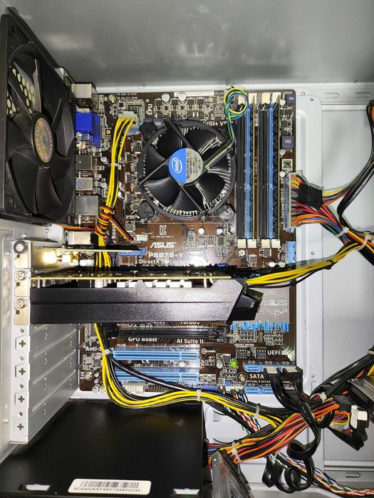 ПК для навчання/роботи Intel Core I7-3770/RAM 16Gb/SSD 256 Gb/HDD 1 Tb