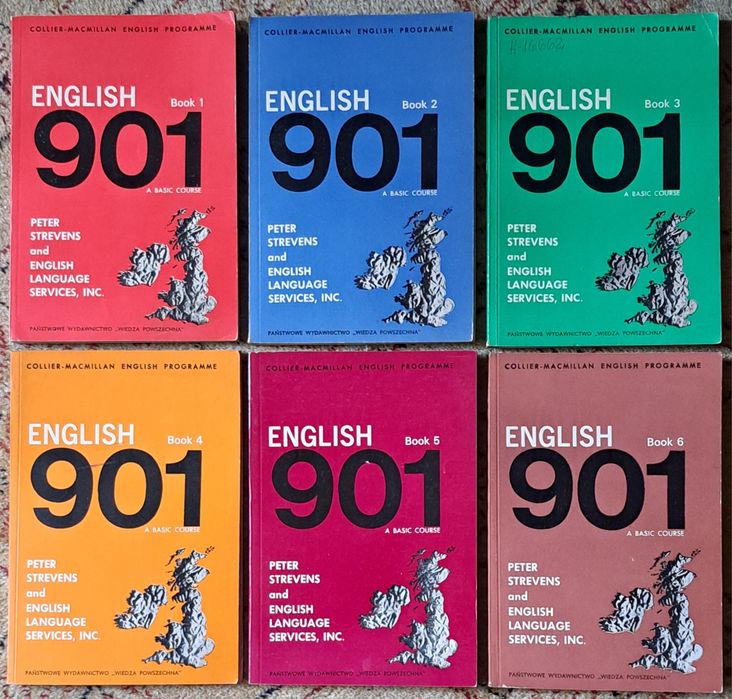 English 901. Book 1-6. Collier- MacMillan English Programme.