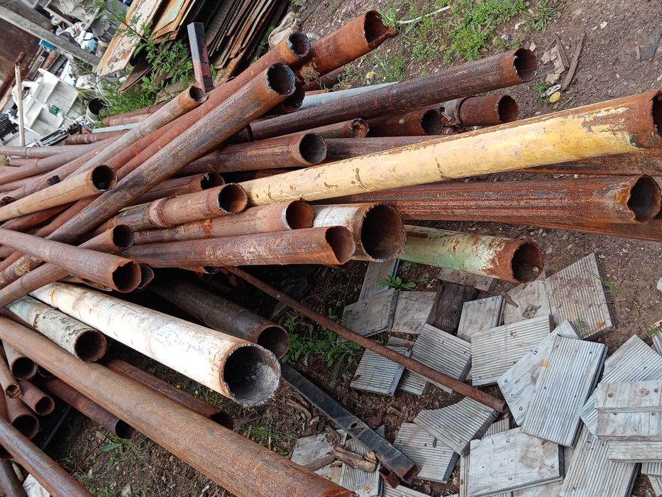 Труба стальная 76 мм. б у