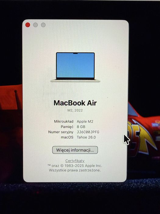 MacBook Air M2 256GB SSD, 8GB, 100% battery Poznań Zawady • OLX.pl
