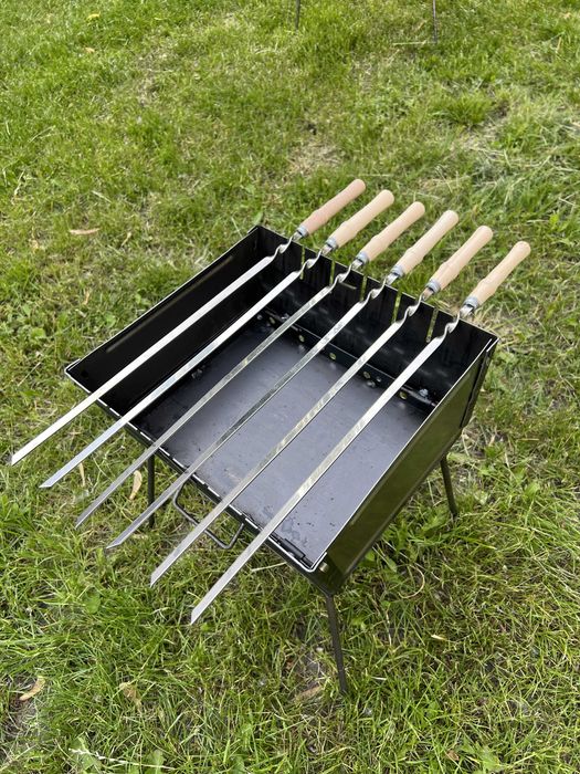 Mangal walizka Gril skladany na 6 szampurow Grill Мангал раскладной .