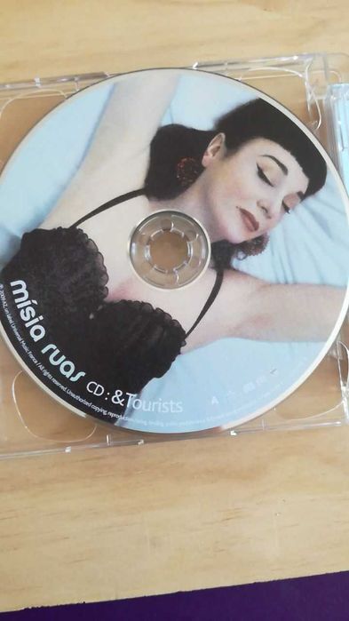 CD duplo Mísia RUAS com as letras das música