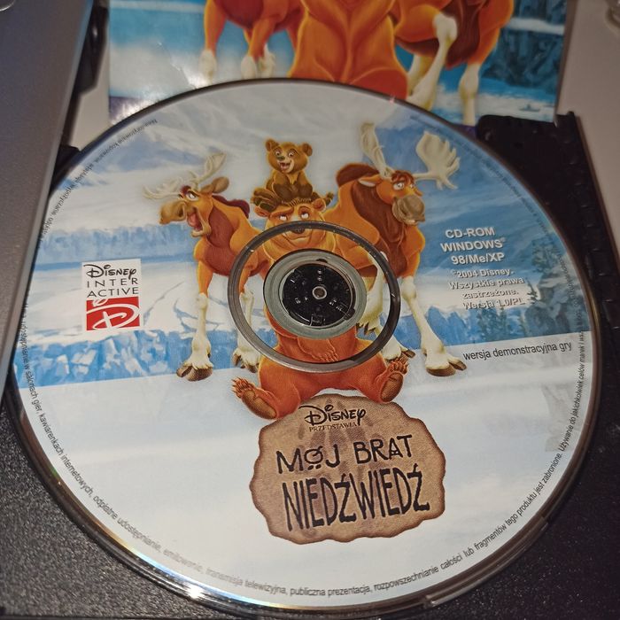 Gra PC Mój brat niedźwiedź Disney