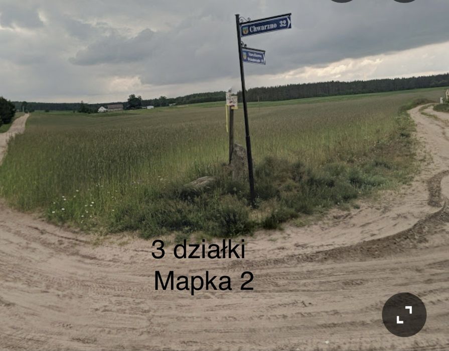 Działka budowlana, Chwarzno, gm. Stara Kiszewa. Działki - Widok 4