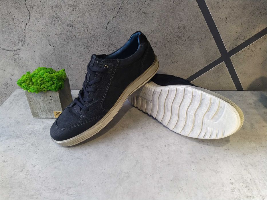 розмір 46 Фірмові кеди ECCO кросівки размер 46.5 кроссовки кеды кожа