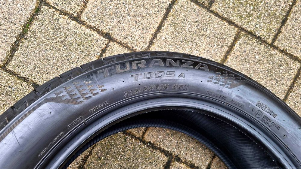 Bridgestone Turanza T005A 215/55R18 Japan 95H Rok 2023.25 - Nowe