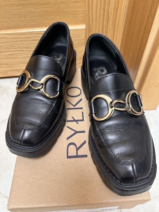 Buty skórzane Ryłko 38