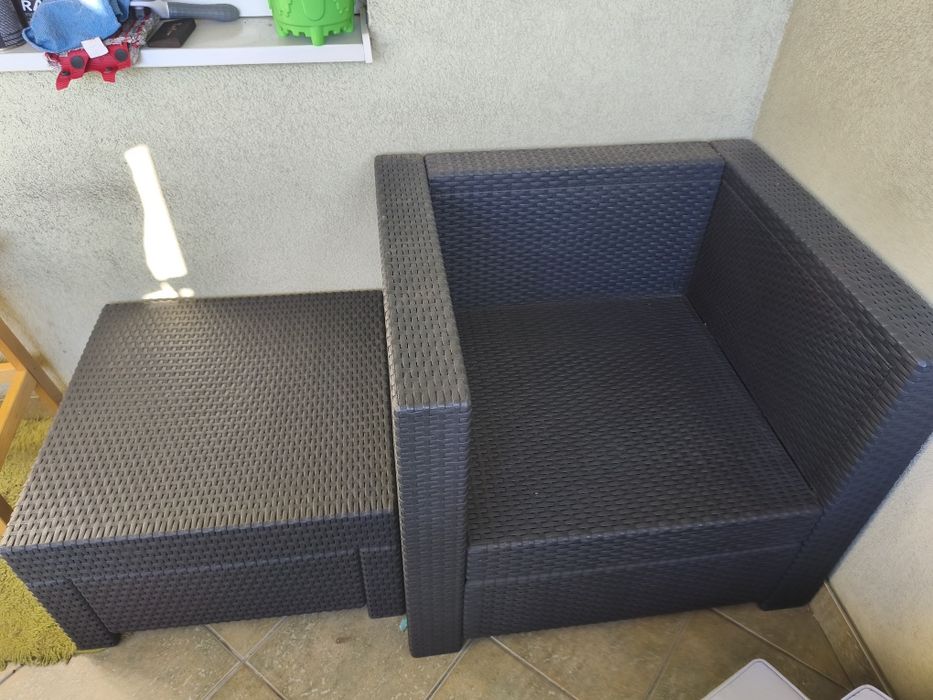 Meble balkonowe lub ogrodowe