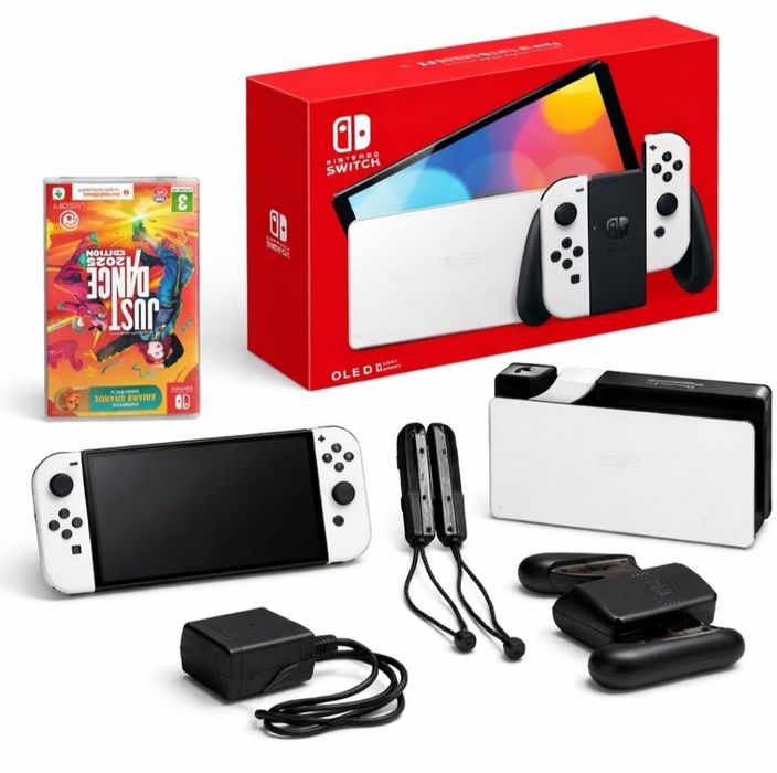 Nintendo Switch White Set OLED model