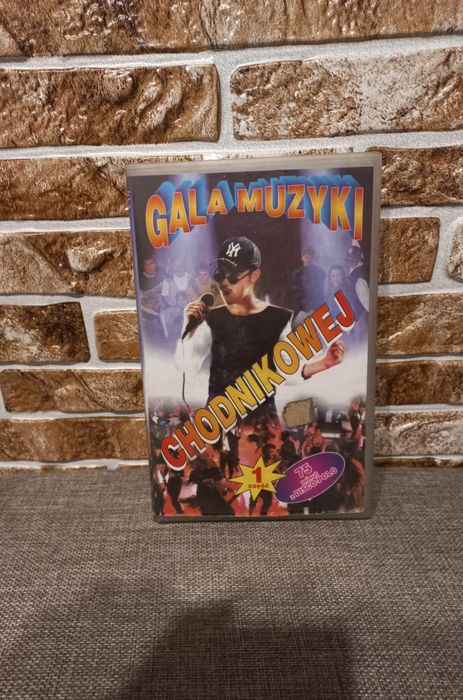 Kasety vhs wideo. Gala Muzyki Chodnikowej cz.1 VHS. Bdb stan. Rzadkość