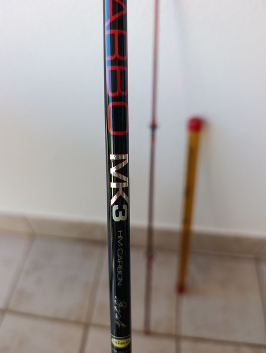 Cana embarcada Hiro MK3 IM Carbon 2,50 m + 2 ponteiras