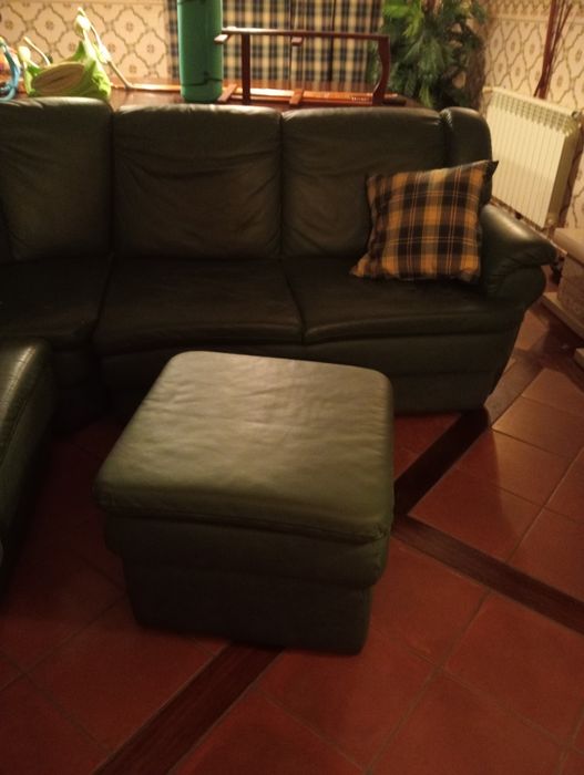 Sofá em pele, venda 500€