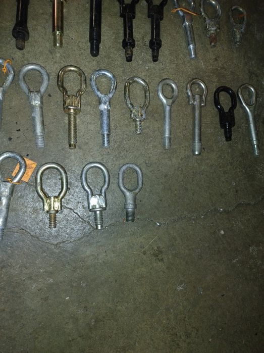 Ucho holownicze różne rodzaje 43szt