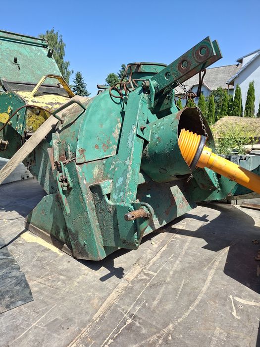 Rębak hydrauliczny po remoncie