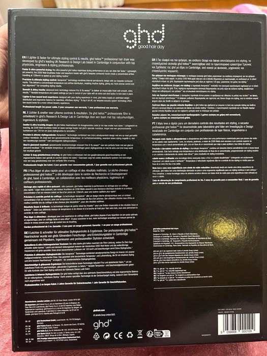 Secador GHD bordô helios