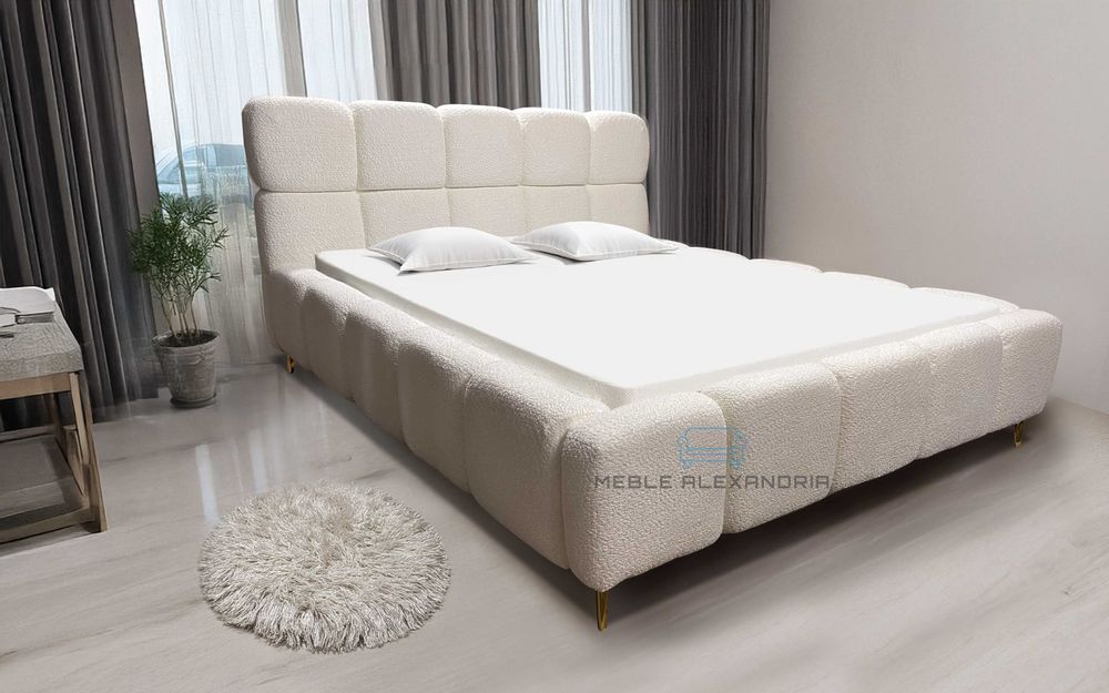 Łóżko LUX 120, 140, 160, 180, 200 metal PRODUCENT