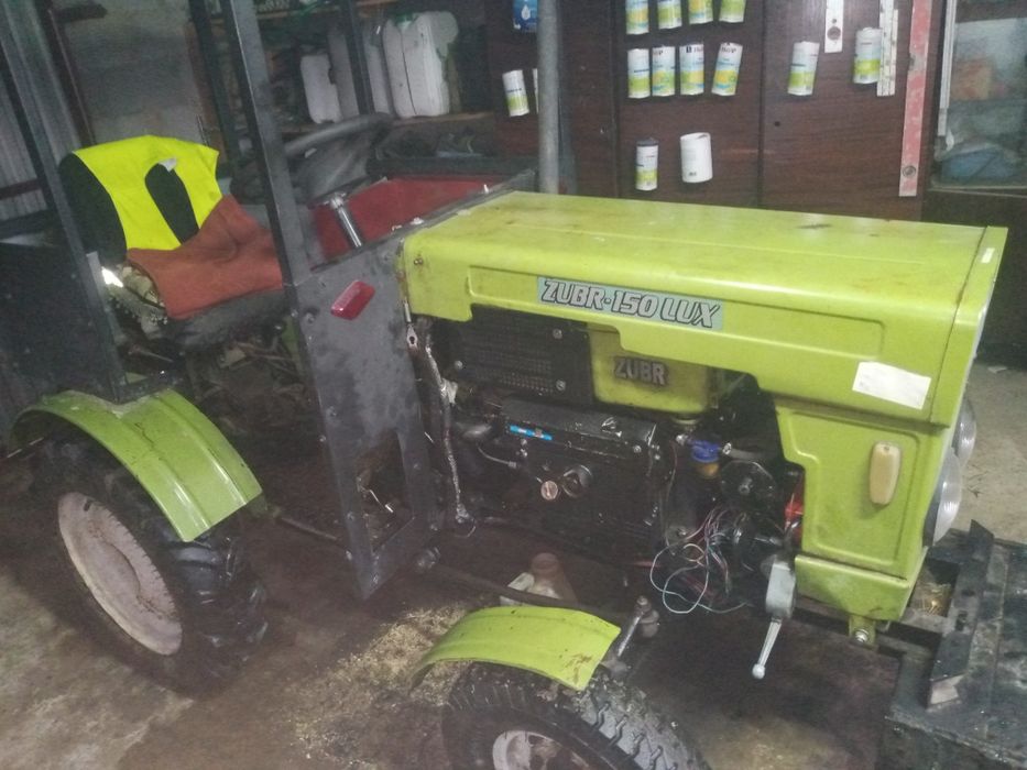 Зубр 150 в додачу плуг й фреза