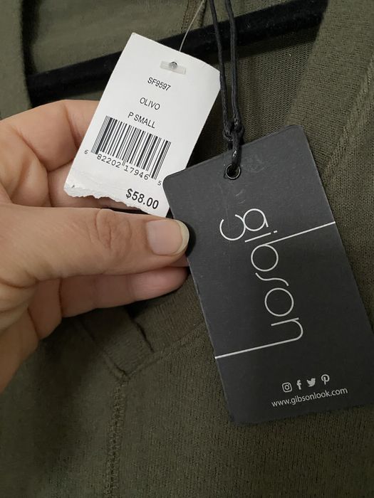 Кофта gibson S нова