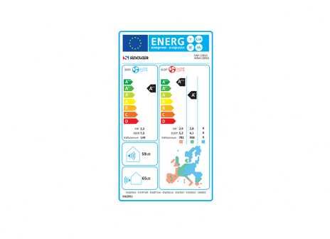 Klimatyzator ścienny SINCLAIR BIAŁY SKY 3,5 KW WiFi