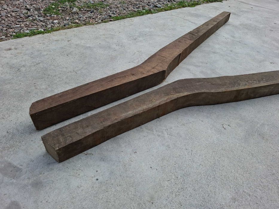 Śnice do wozu konnego Dębowe Impregnowane