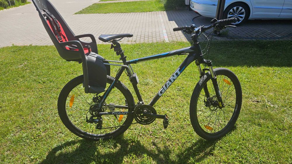 rower MTB XL Giant koło 27,5 + fotelik HAMAX