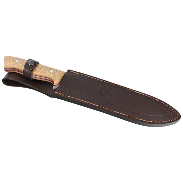 Maczeta Muela Machete-D Desert Canvas Micarta, Satin X50CrMoV15
