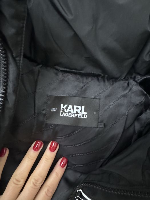 Оригінальний пуховик Karl Lagerfeld
