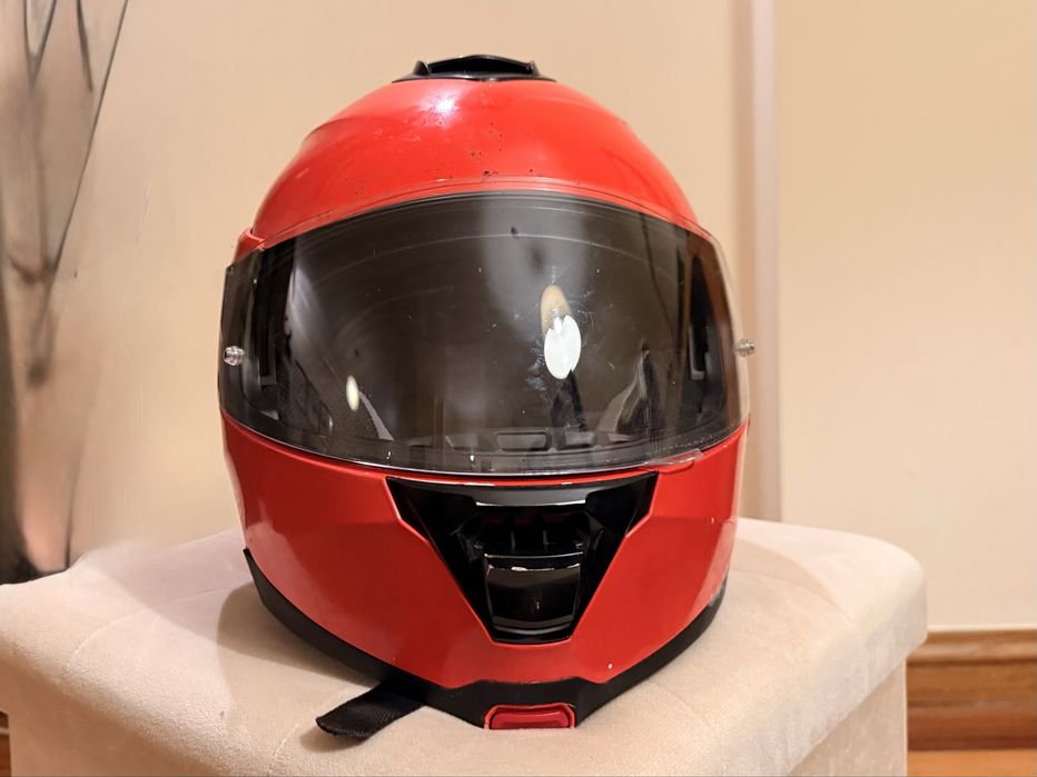 Capacete Mota Vermelho