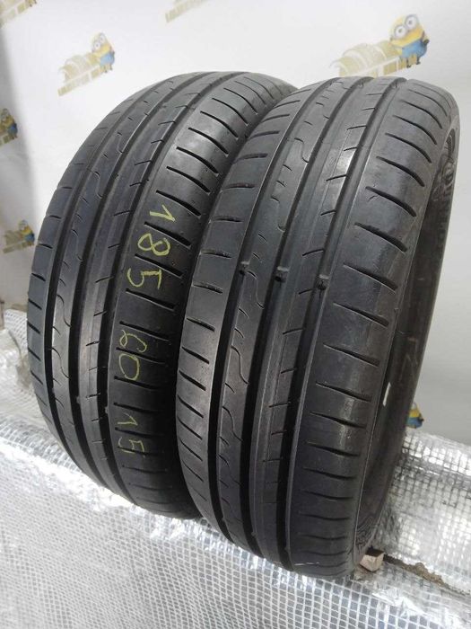 Шини Dunlop 185/60R15. 2шт. Літо 2024р (0196)
