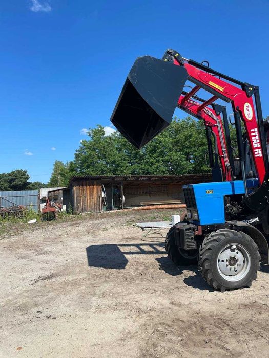 Навантажувач Погрузчкик КУН Tytan Tur МТЗ ТУР Фронтальний