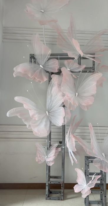 Метелики для декору з органзи