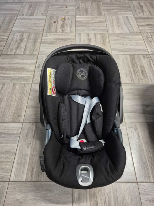 Cybex Balios S Lux 2w1 + foteliki samochodowe Cybex + baza obrotowa