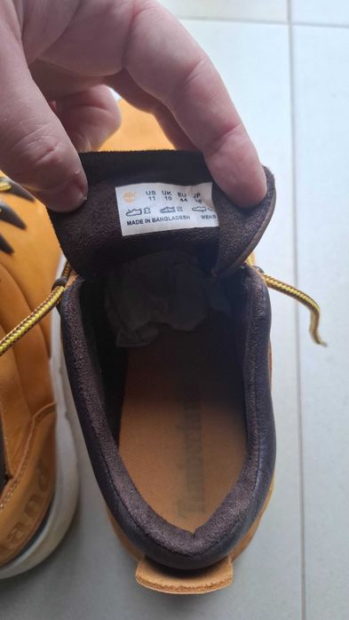 Sapatos / Botas Mid Sprint Trekker Timberland Camel com sola branca