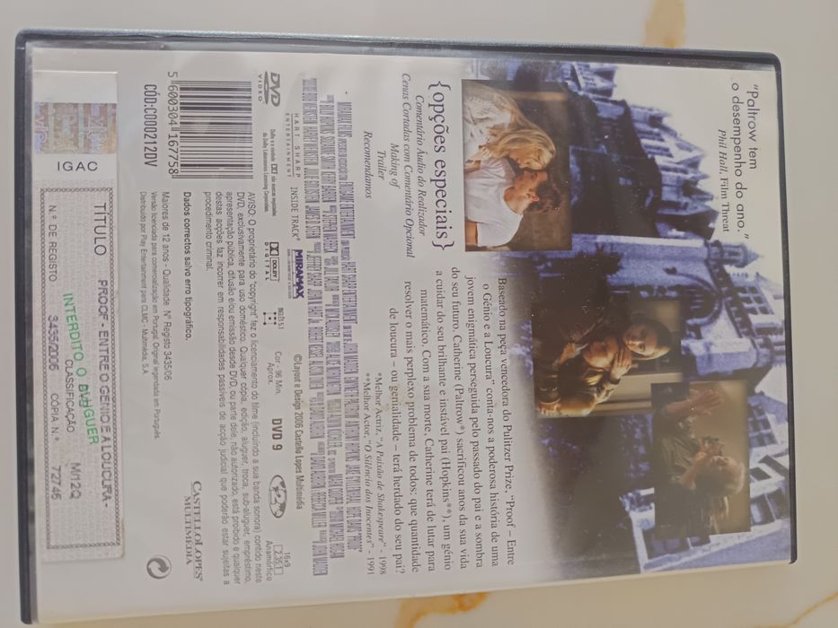 DVD original proof